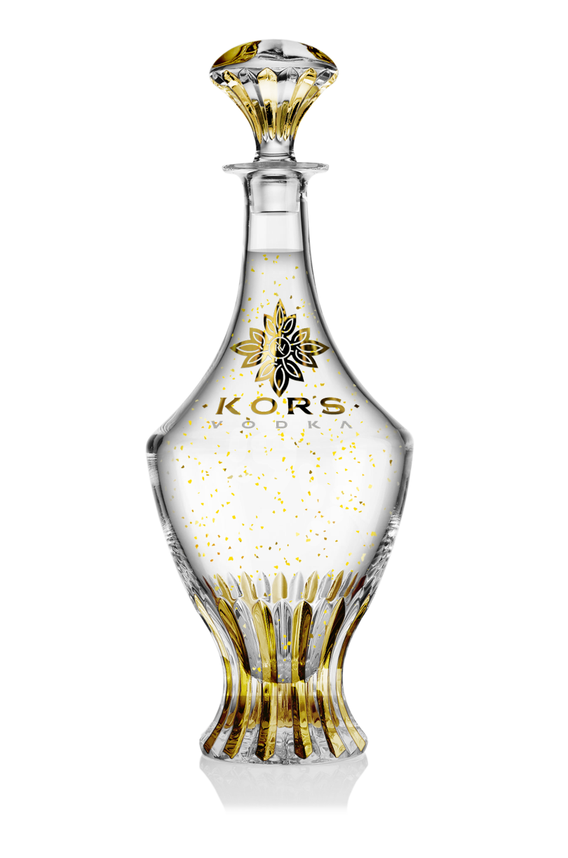Kors Vodka 24k George V, one of the world's most expensive vodkas