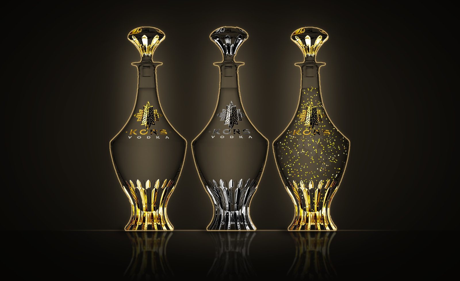 Kors limited edition bottles